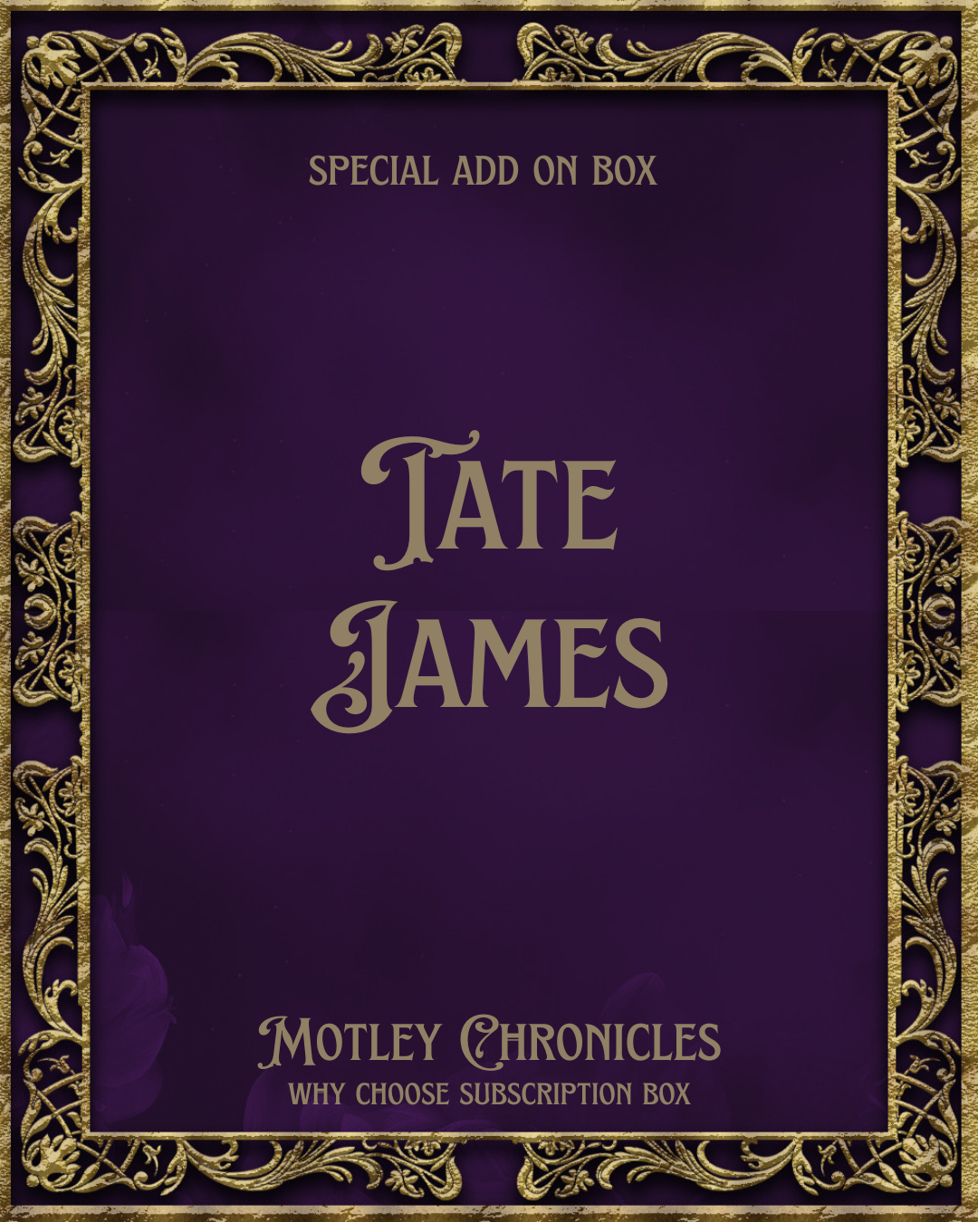 PRE-ORDER - TATE JAMES - KIT DAVENPORT